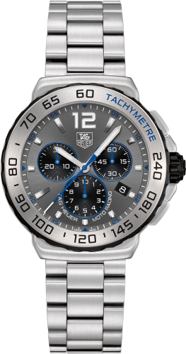 TAG Heuer Formula 1 Quartz Chronograph 42 Stainless Steel / Grey / Bracelet